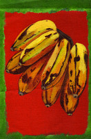 Thai bananas acylic 15 cm x 20 cm